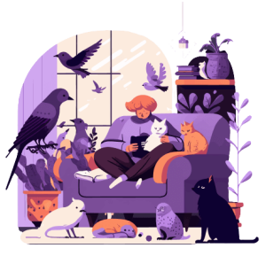Petsitter garde d\'animaux
