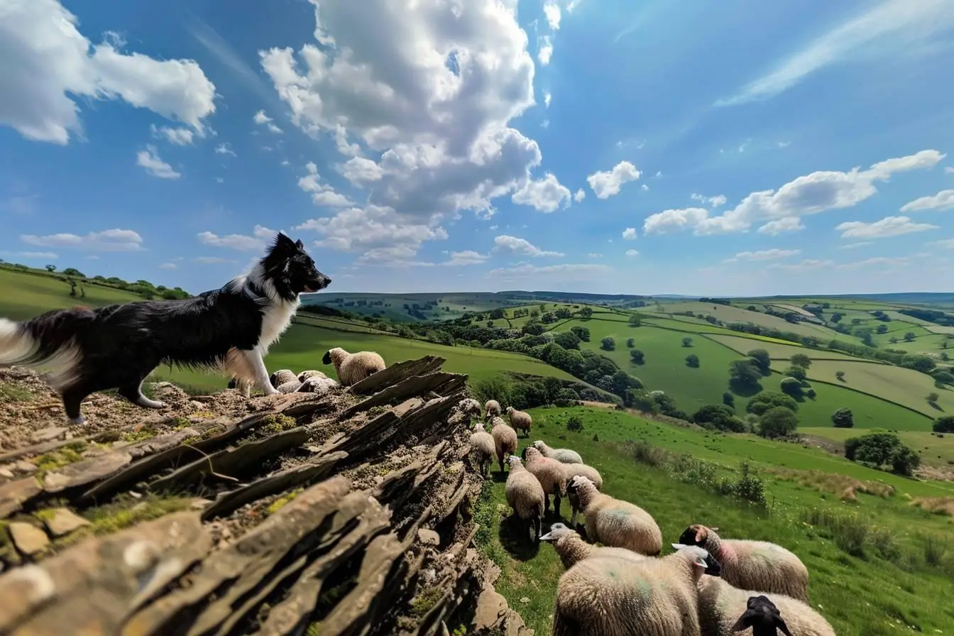 Border collie : le chien berger intelligent et énergique idéal pour les familles actives