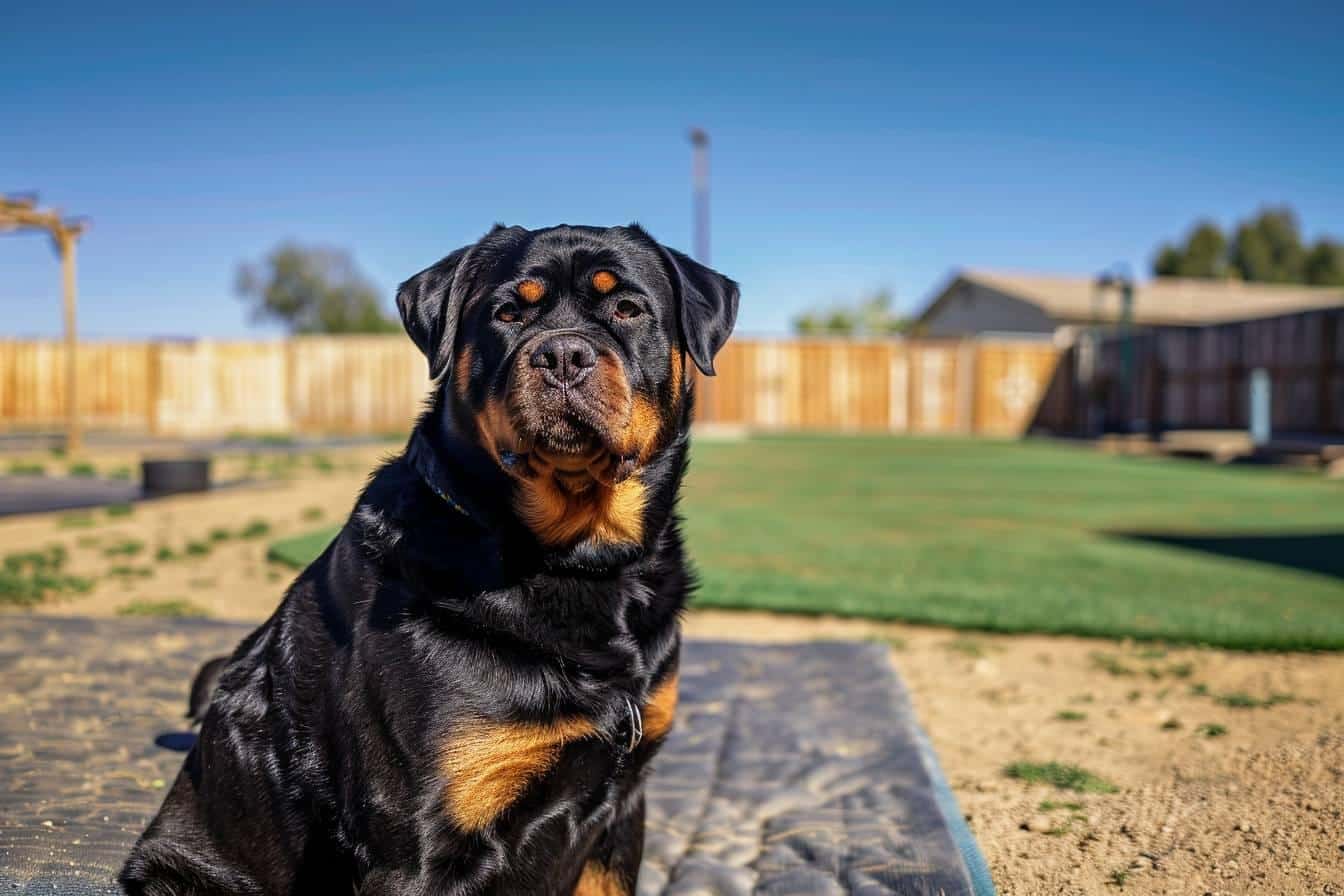 Le Rottweiler : caractéristiques, éducation et soins du chien de garde par excellence
