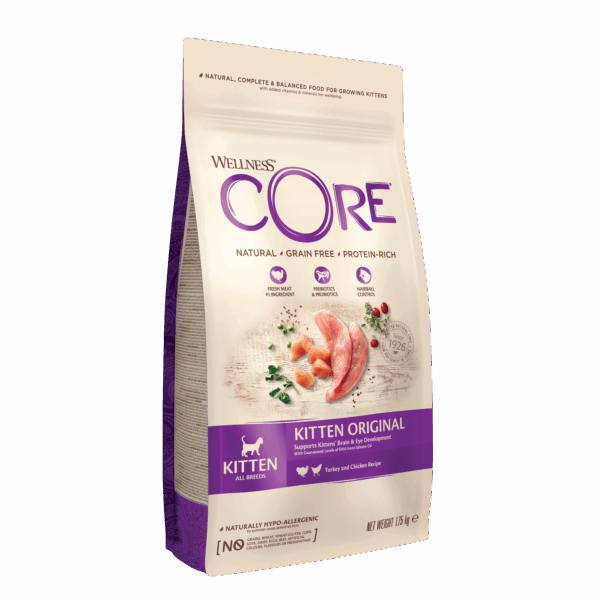 Wellness Core – Croquettes Chaton Dinde & Poulet