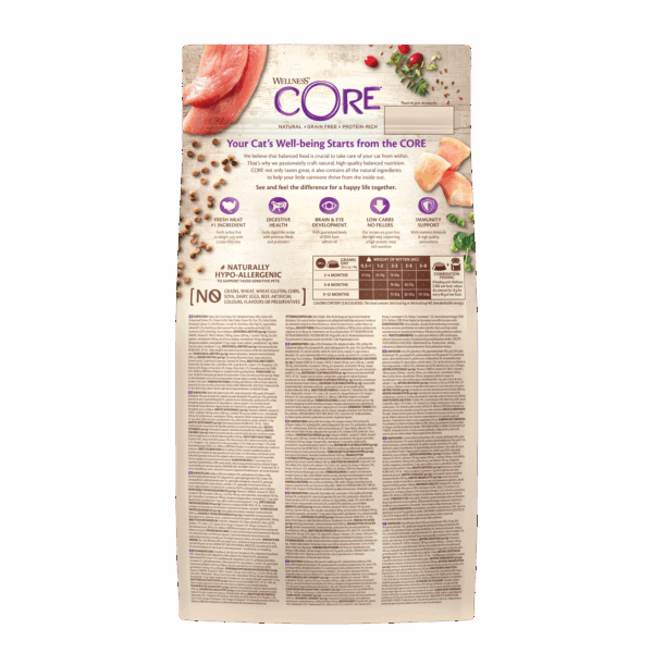 Wellness Core – Croquettes Chaton Dinde & Poulet – Image 3