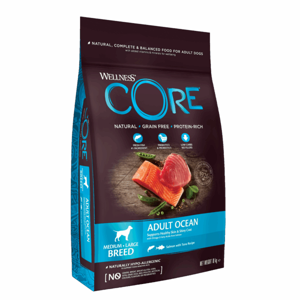 Wellness Core – Croquettes Chien Adulte Ocean Saumon & Thon