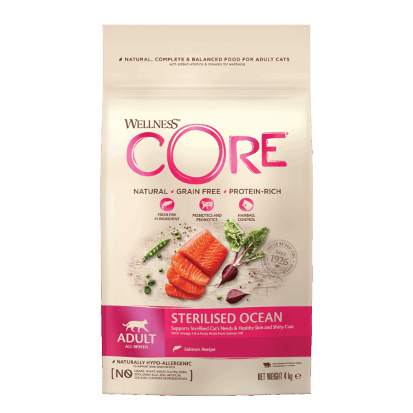 Wellness Core – Croquettes Chat Stérilisé Ocean Saumon – Image 2