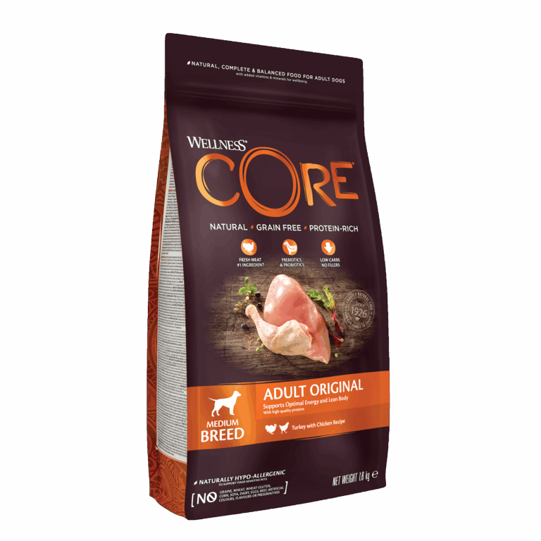 Wellness CORE - Croquettes Original Dinde et Poulet pour Chien
