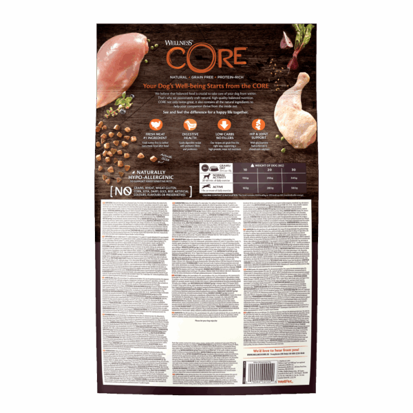 Wellness Core – Croquettes Chien Adulte Dinde & Poulet – Image 3