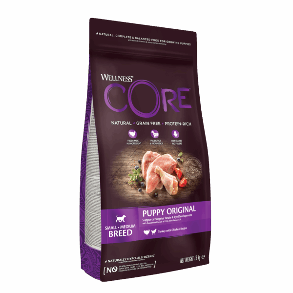 Wellness Core – Croquettes Chiot Dinde & Poulet