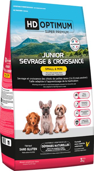 HD Optimum Small & Mini Junior Sevrage & Croissance