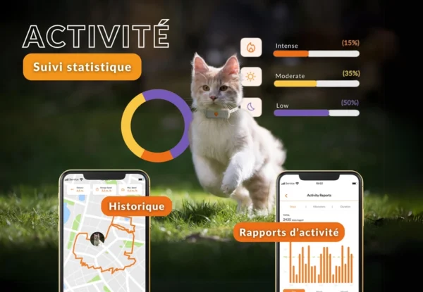 Collier GPS pour chat - Weenect XS - Blanc – Image 6