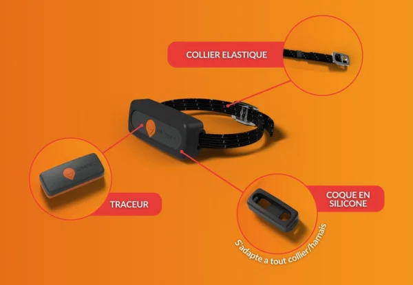 Collier GPS pour chat - Weenect XS - Noir – Image 2