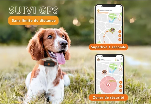 Traceur GPS pour chien - Weenect XS - Noir | Mini GPS – Image 4
